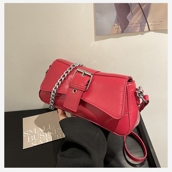 Chain shoulder underarm small shoulder bag