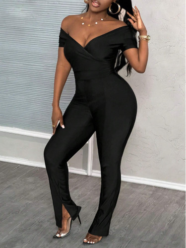 Big V-neck 2-piece set