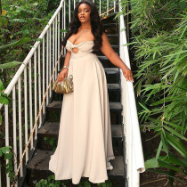 Temperament camisole sleeveless long dress Temperament camisole sleeveless long dress