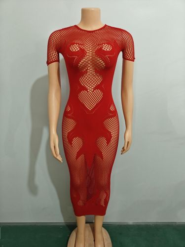 High needle fun sleepwear, thick and wearable dress