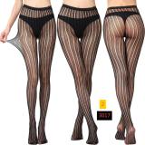 Jacquard lace hollow pantyhose fishing net socks