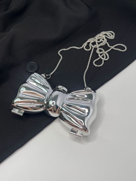 Mini acrylic bow mini lipstick crossbody bag