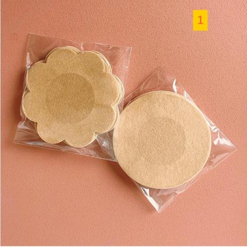 Disposable non-woven breast patch invisible chest patch (10 pieces of non-woven fabric)