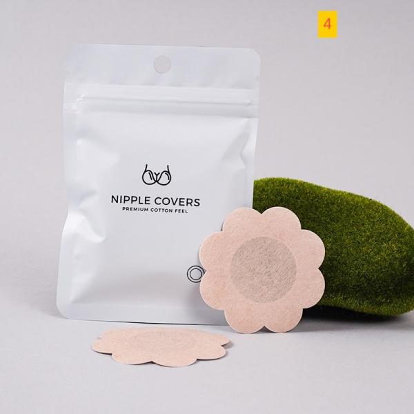 Disposable non-woven breast patch invisible chest patch (10 pieces of non-woven fabric)