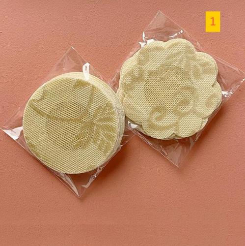 Disposable non-woven breast patch invisible chest patch (10 pieces of lace fabric)