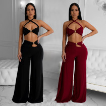Two piece strapless pants set Two piece strapless pants set
