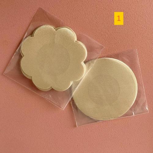 Disposable non-woven breast patch invisible chest patch (10 pieces of silk fabric)