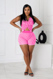 Knitted sweater double-sided zipper set