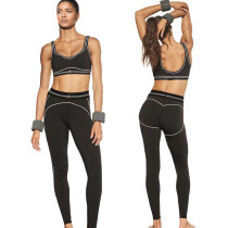 Two piece set of letter yoga exercise Two piece set of letter yoga exercise