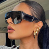 Large frame sunglasses, sunscreen sunglasses KD89265