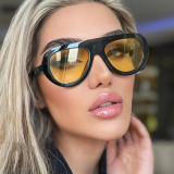 Small frame frog shaped sunglasses KD1378