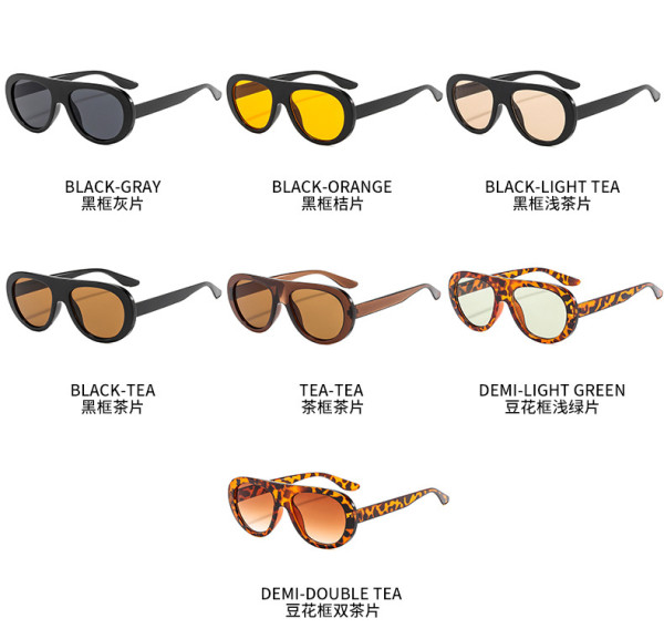 Small frame frog shaped sunglasses KD1378