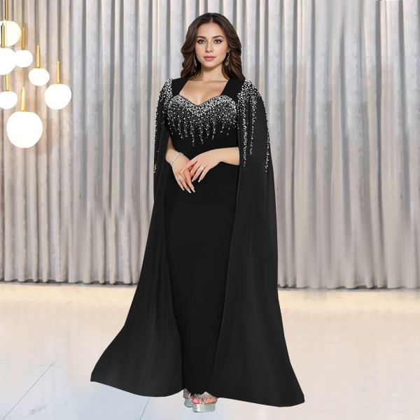 Temperament Hot Diamond Evening Dress Dress