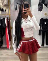Half skirt two-piece set Half skirt two-piece set