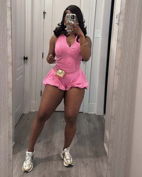 Washed sleeveless jumpsuit bubble shorts