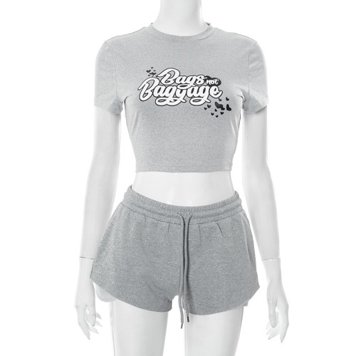 Printed lace patchwork cross hanging neck bag hip skirt dress