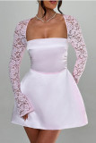 Lace A-line dress