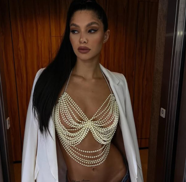 Pearl Chain, Chest Chain, Body Chain