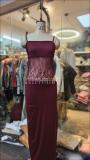 Lace patchwork camisole dress