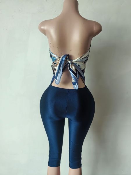 Printed chest wrap versatile set