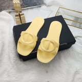 One word beach jelly slippers crystal shoes