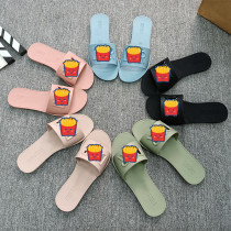 One line beach PVC jelly slippers One line beach PVC jelly slippers