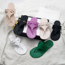 Jelly colored flip flops Jelly colored flip flops