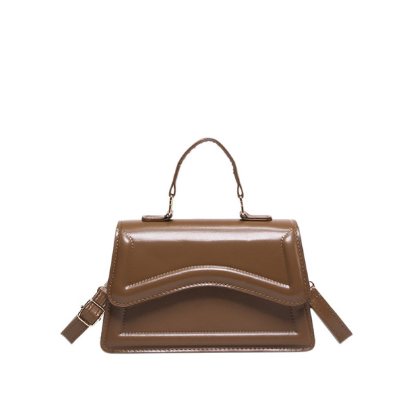 Candy colored one shoulder hand-held diagonal cross bag