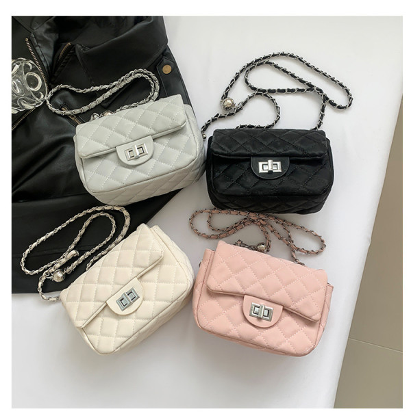 Small square bag versatile single shoulder crossbody bag