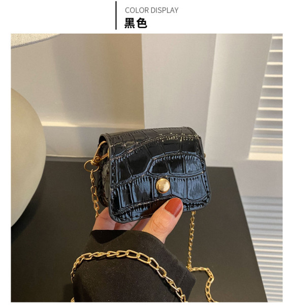 Single shoulder bag, simple casual crossbody bag