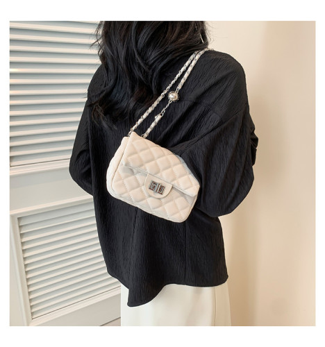 Small square bag versatile single shoulder crossbody bag