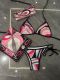 Striped bikini swimsuit With Headscarf+Square scarf PH2509-1