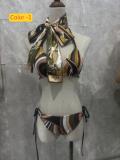 Hairband split one-piece bikini swimsuit