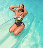 One-piece split bikini swimsuit