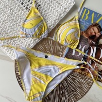 One-piece split bikini swimsuit