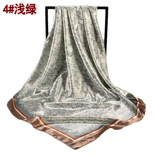 Printed small cashew nut generous scarf scarf