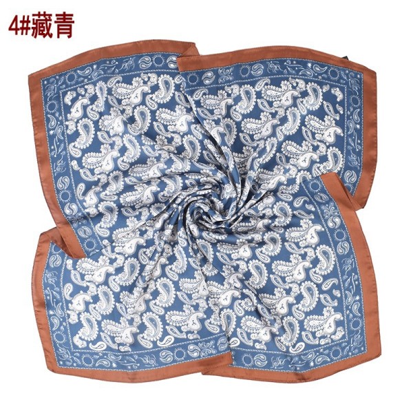 Printed scarf, silk scarf, headscarf, shawl
