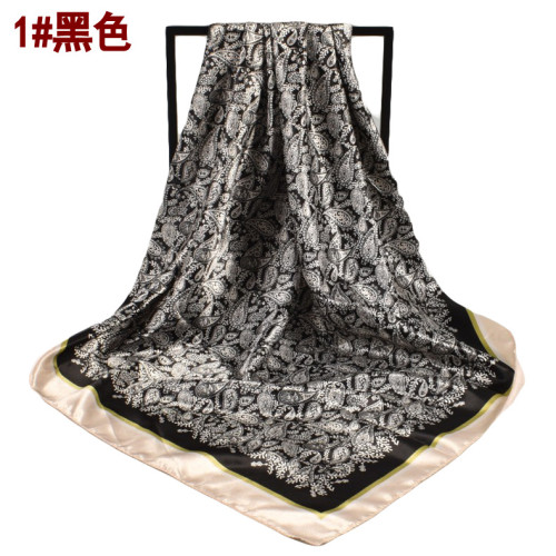 Printed small cashew nut generous scarf scarf