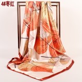 Printed scarf, silk scarf, headscarf, shawl