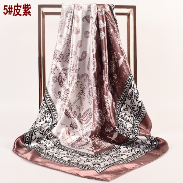 Printed generous scarf, dual color scarf, silk scarf, headscarf, shawl