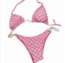 Chain bikini swimsuit