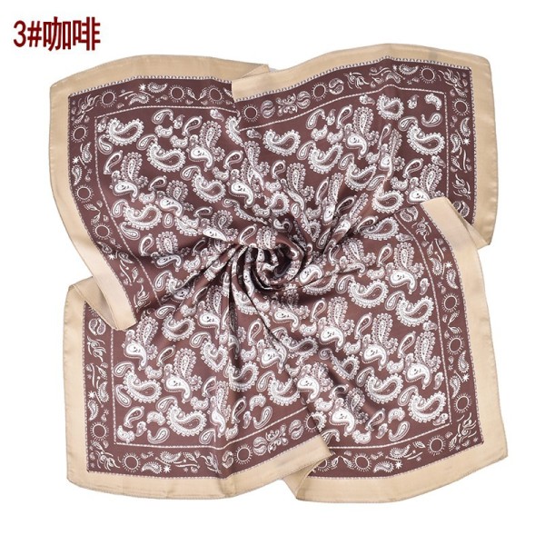 Printed scarf, silk scarf, headscarf, shawl