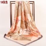Printed scarf, silk scarf, headscarf, shawl