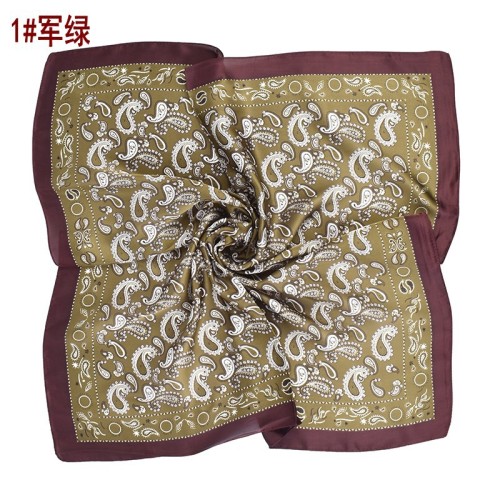 Printed scarf, silk scarf, headscarf, shawl