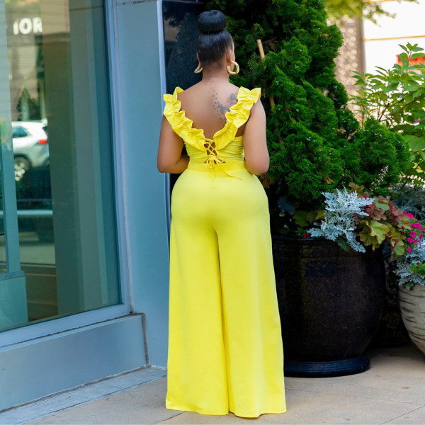 One shoulder jumpsuit for women CY901363