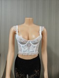 Tight fitting vest, bra, underwear