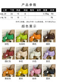 Wrinkled Crescent Mother Single Shoulder Bag for Women, European and American Retro Rivet Motorcycle Bag