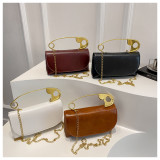 Handheld large pin bag shoulder bag