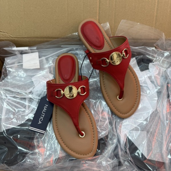 Thick soled toe hollow slippers with sloping heels and herringbone slippers