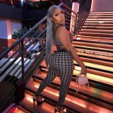 Retro vest and pants set